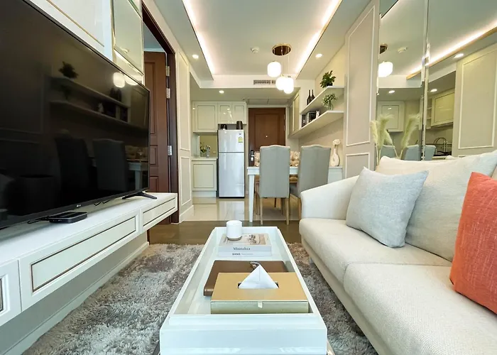 Apartamento Comfortable 1br - Ultra Fast Wifi - Huai Khwang Banguecoque